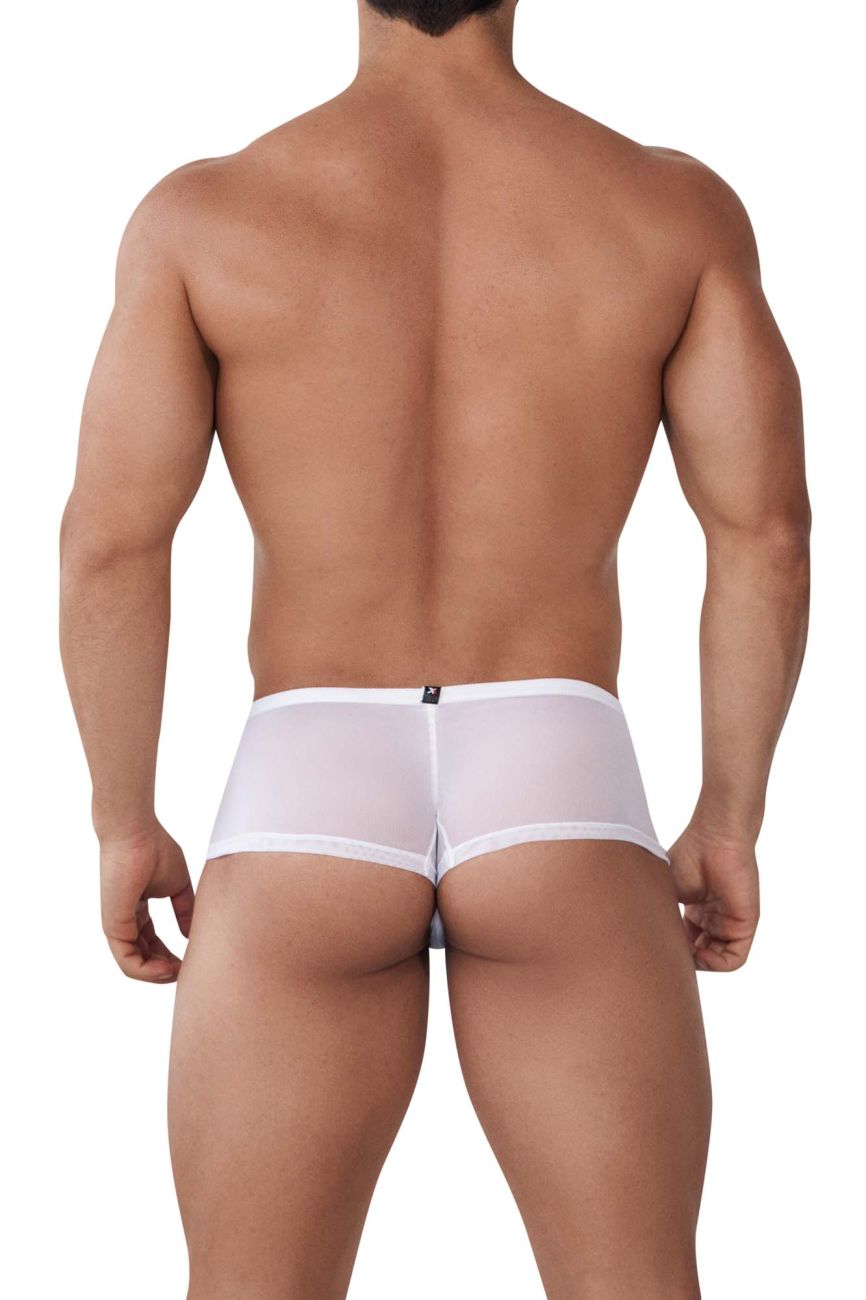 Xtremen 91154 Tulle mesh Trunks Color White - DealByEthan.gay loves Xtremen