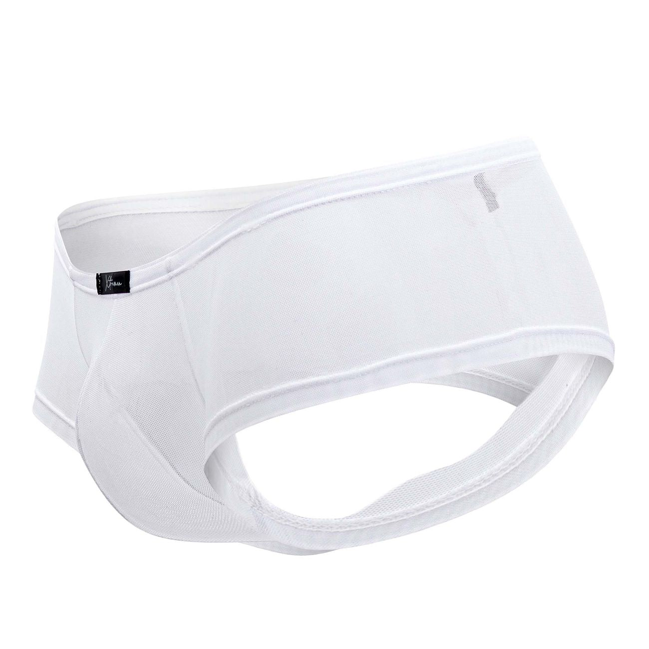 Xtremen 91154 Tulle mesh Trunks Color White - DealByEthan.gay loves Xtremen