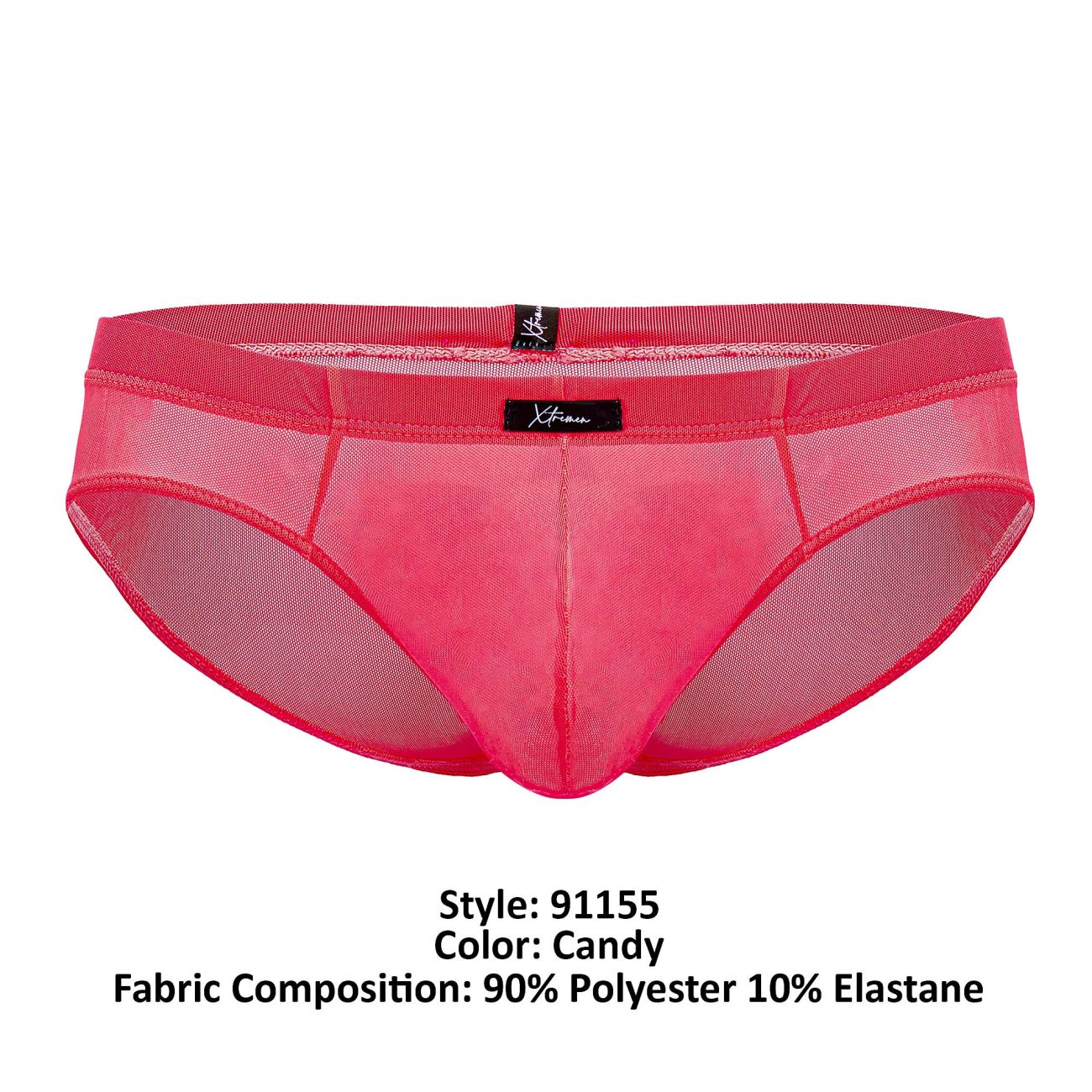 Xtremen 91155 Solid Briefs Color Candy - DealByEthan.gay loves Xtremen