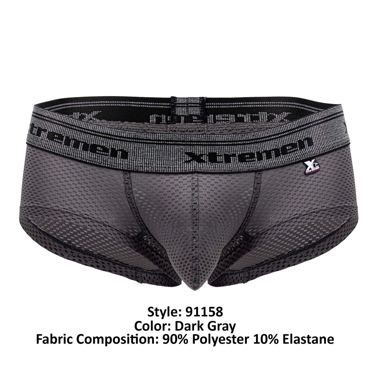 Xtremen 91158 Capriati Trunks Color Dark Gray - DealByEthan.gay loves Xtremen
