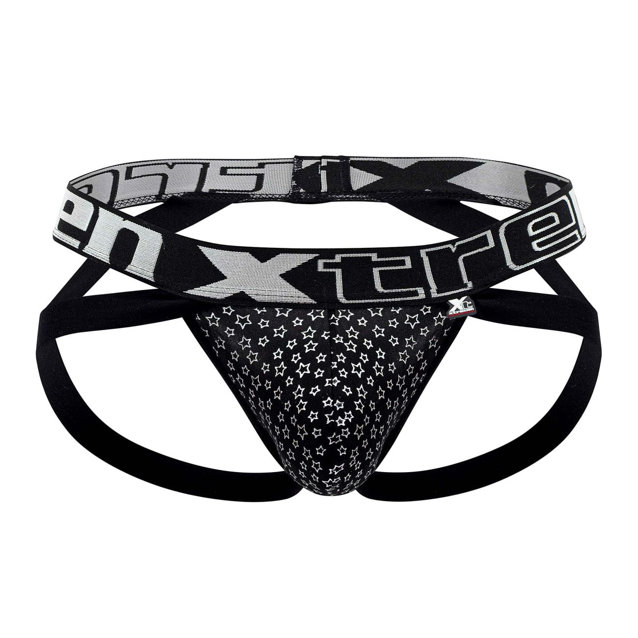 Xtremen 91165 Foil Jockstrap Color Black - DealByEthan.gay loves Xtremen