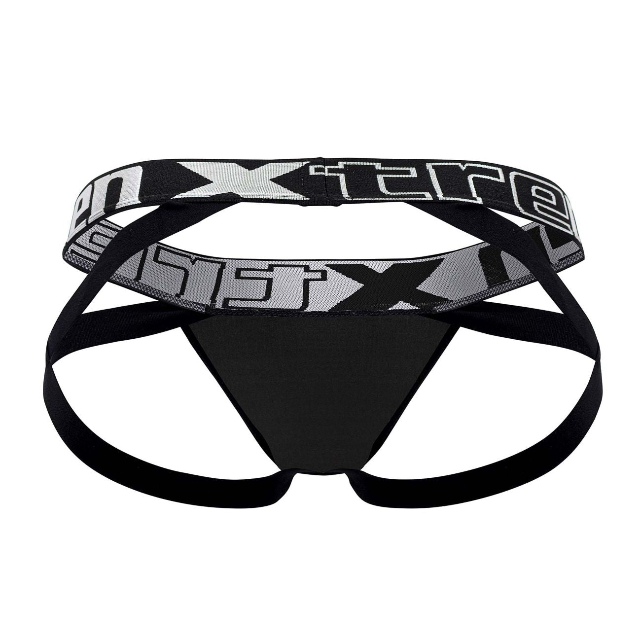 Xtremen 91165 Foil Jockstrap Color Black - DealByEthan.gay loves Xtremen