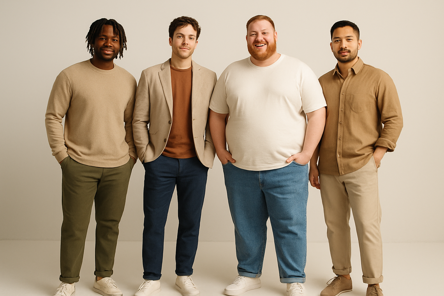 Body Positivity in Men's Fashion: Embracing All Shapes