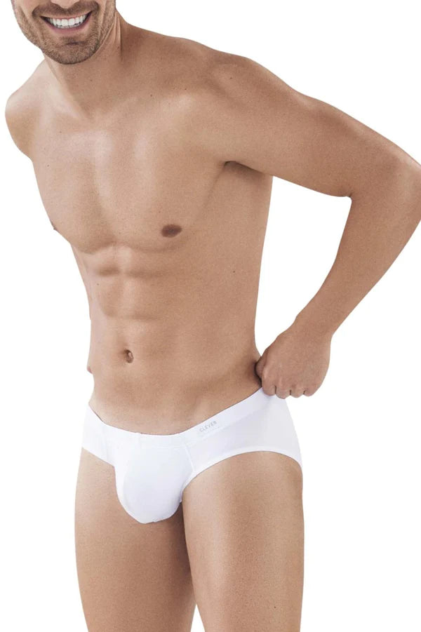 Clever 5373 Australian Latin Briefs Color White - Sporty and Modern