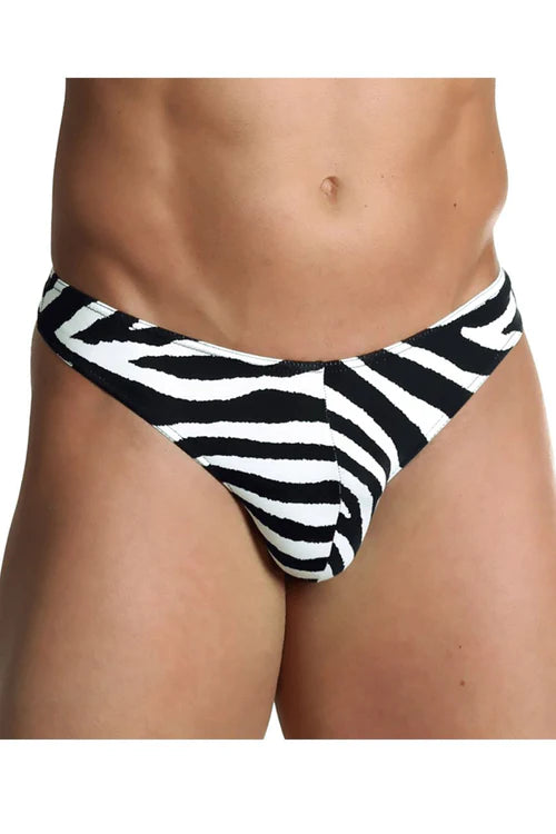 The Doreanse 1314-PRN Zebra Thong Color Printed: Sleek Style and Unmatched Comfort