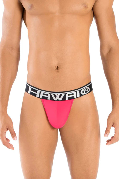 HAWAI 41947 Solid Mens Thongs Color Coral
