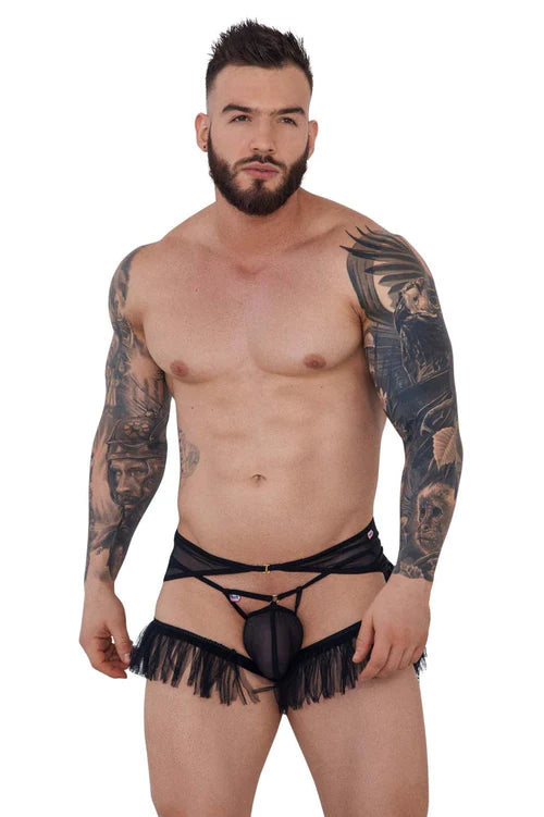 Pikante PIK 1294 Greenman Jockstrap Color Black: The Perfect Blend of Sporty and Sexy