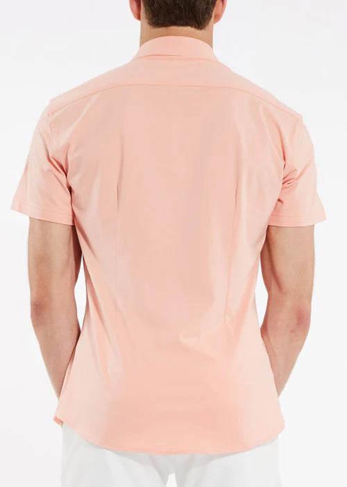 ST33LE STRETCH KNIT SHIRT Blush