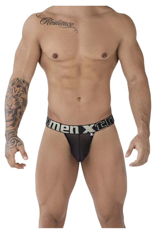 Xtremen 91082 Microfiber Pride Bikini Color Black