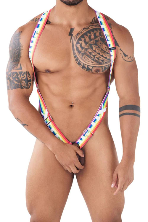 Xtremen 91108 C-Ring Harness Color Rainbow: The Perfect Accessory for Fetish Fun