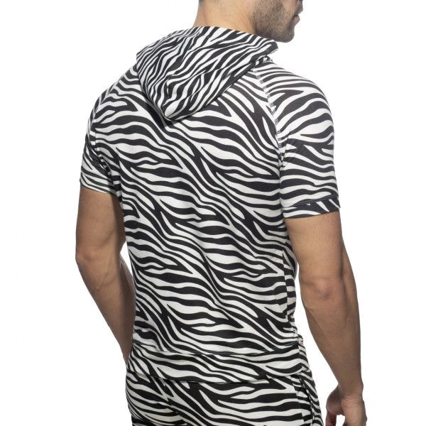 The Zebra Summer Hoodie: Make a Statement in Style