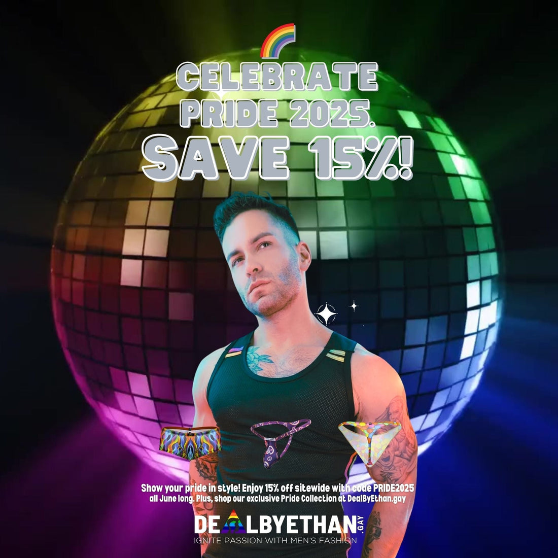 🌈 Celebrate Pride Month with DealByEthan.gay – 15% Off All June! 🔥