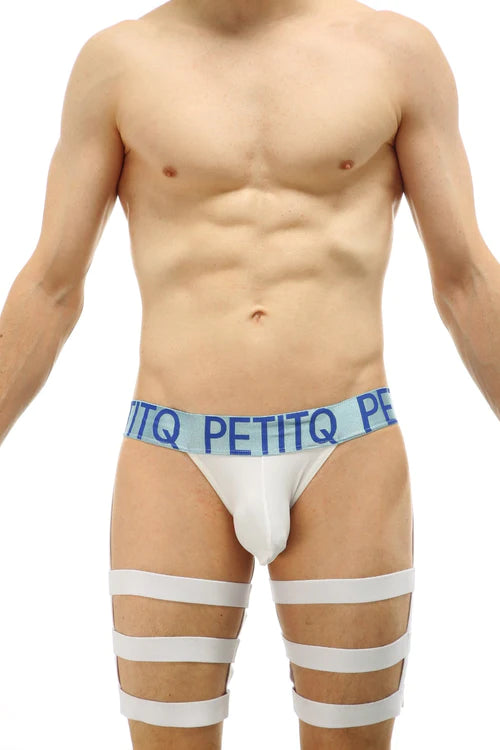 PetitQ Jockstrap Bondage White: Unleash Your Inner Wild Side - DealByEthan.gay