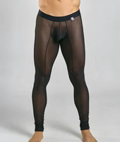 Sheer Mesh Tights for Men: Avant-Garde Layering Guide