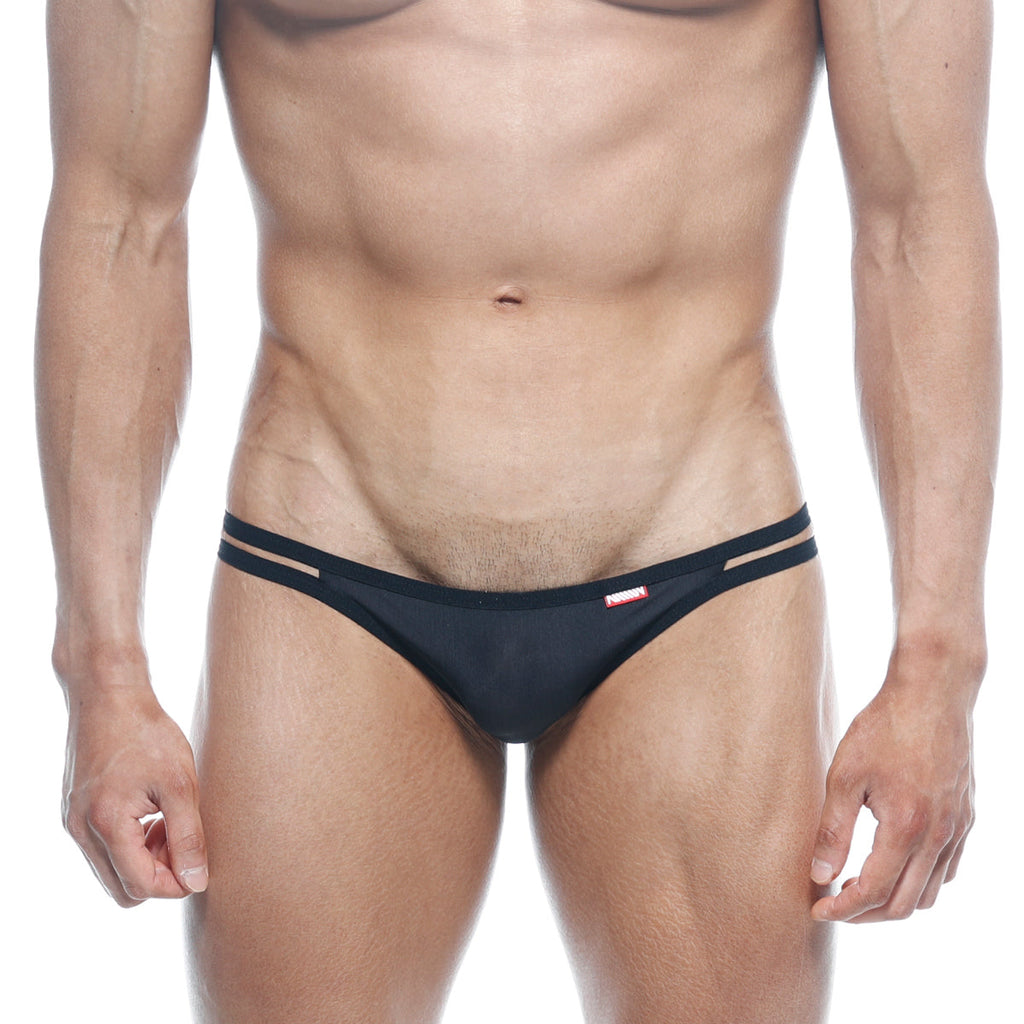 MetroMaleWear Medio Bikini Black 0004-20