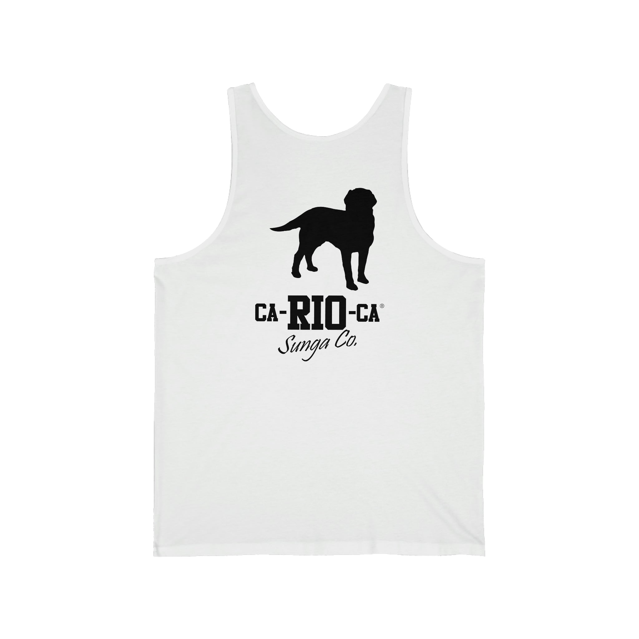 CA-RIO-CA Tanktop mit Logotipo-Print in Schwarz - Tanktop für Herren