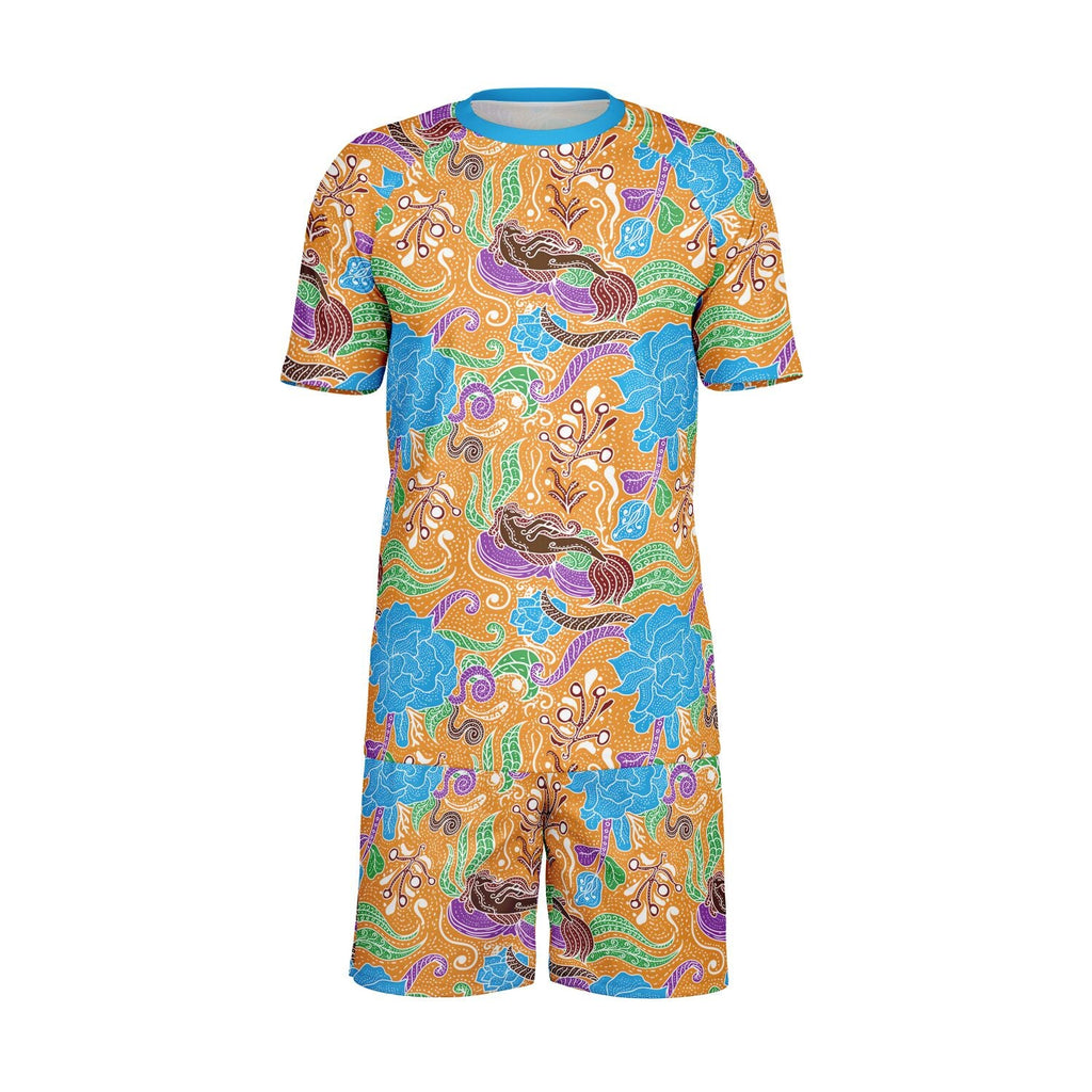 Maris Equi Batik Shorts and Top Set For Men