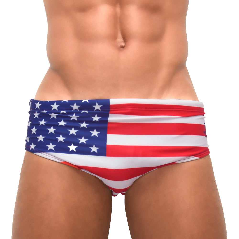 CA-RIO-CA Team USA Flag Print Sunga – Bademode