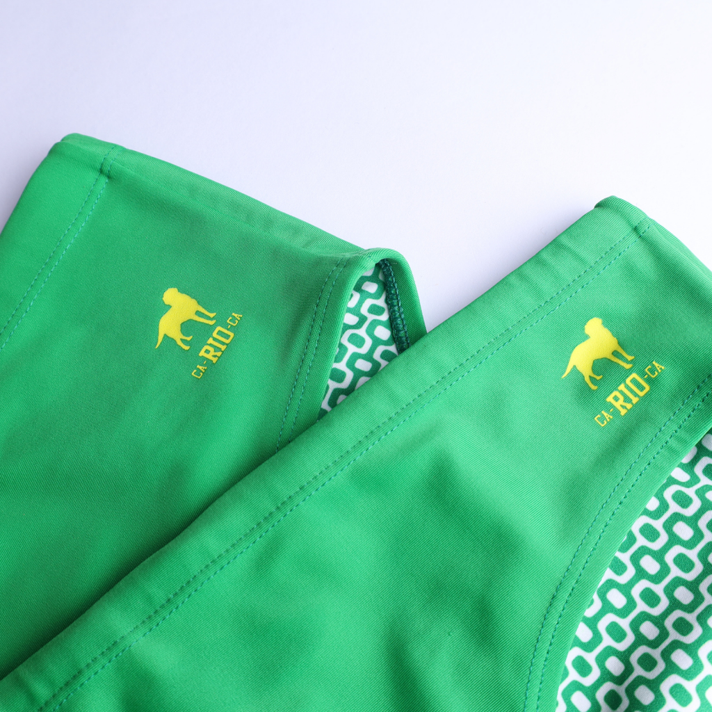 CA-RIO-CA Hortel Green solid Men's Swimming Sunga - Beachwear for Men