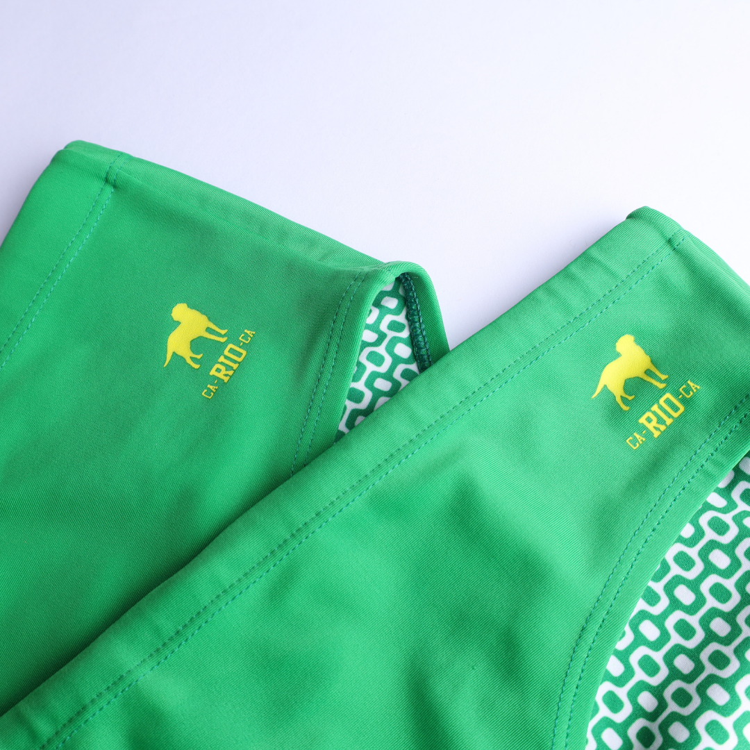 Bañador Hortelã verde liso para hombre - Ropa de playa para hombre