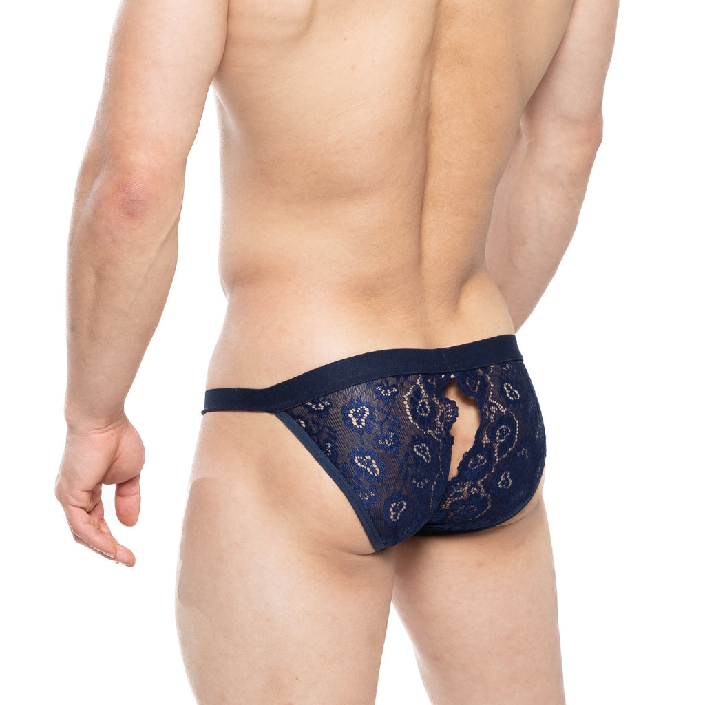 MetroMaleWear Peek-A-Boo Bikini Navy 1204-28