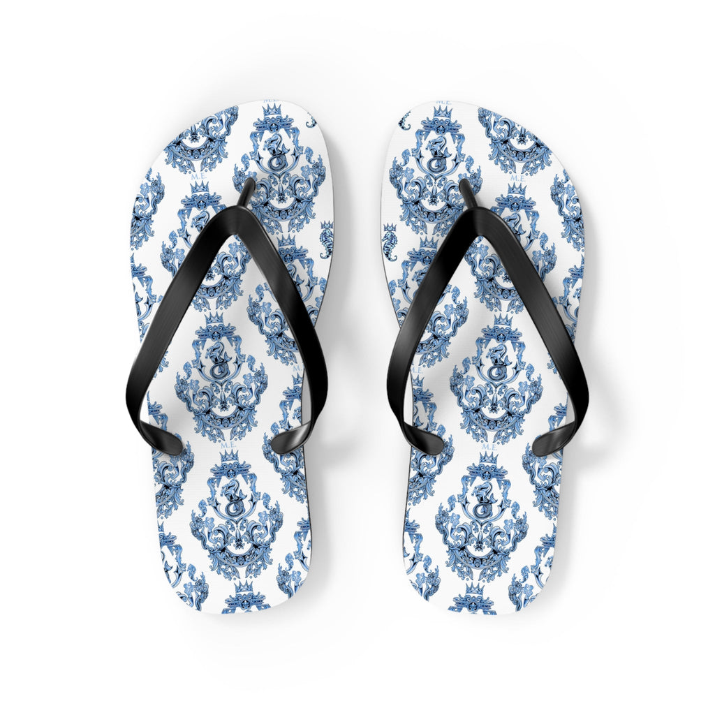 Maris Equi Men's Blue Baroque Flip-Flops