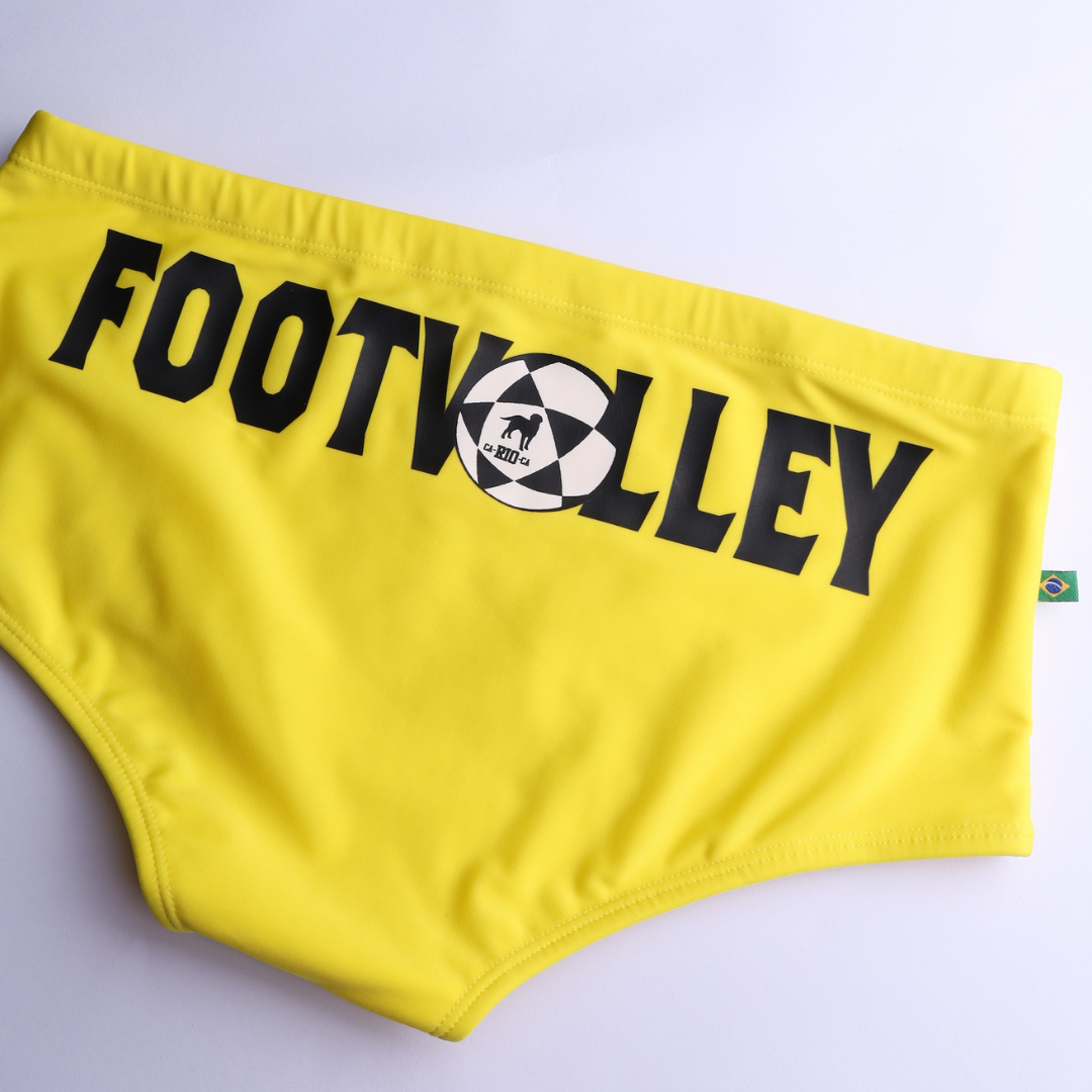 Sunga de futvoley de corte tradicional - Trajes de baño de diseño para hombre