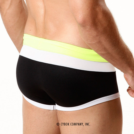 MetroMaleWear Trio Swim Trunk Black 4913-20