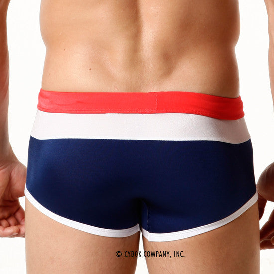 MetroMaleWear Trio Swim Trunk Navy 4913-28