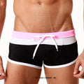 MetroMaleWear Trio Swim Trunk Pink 4913-02