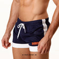 MetroMaleWear Soccer Swim Short Navy 4704-28