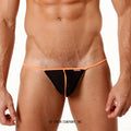 MetroMaleWear Sheer Fun String Orange 5014-14
