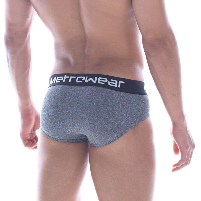 MetroMaleWear Stitch Hip Brief Grey 5003-63