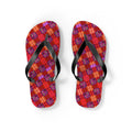 Maris Equi Men's Red Tartan Flip-Flops