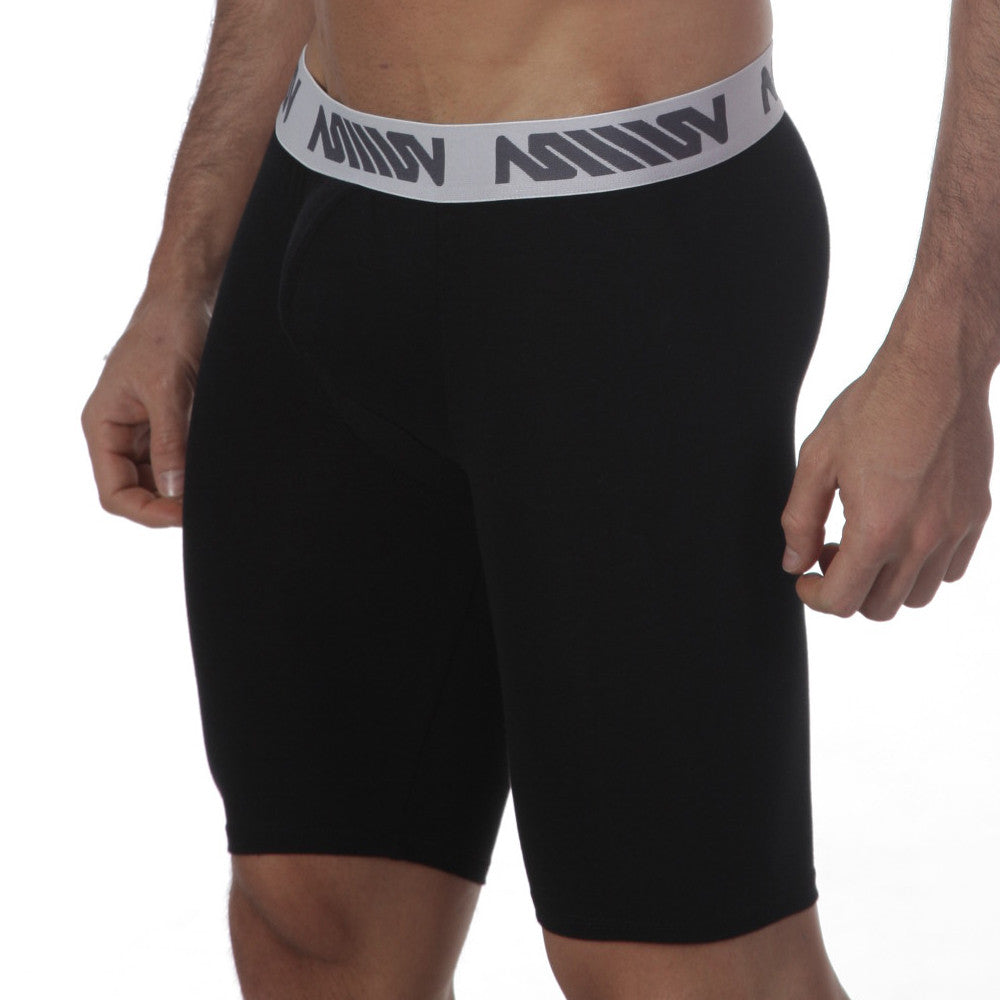 MetroMaleWear Uphole Long Boxer Black 3031-20