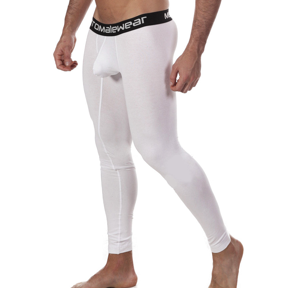 MetroMaleWear Perfect Scene Cotton Long John White 3052-00