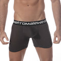 MetroMaleWear Pima Cotton Boxer Brief Charcoal 3027-11
