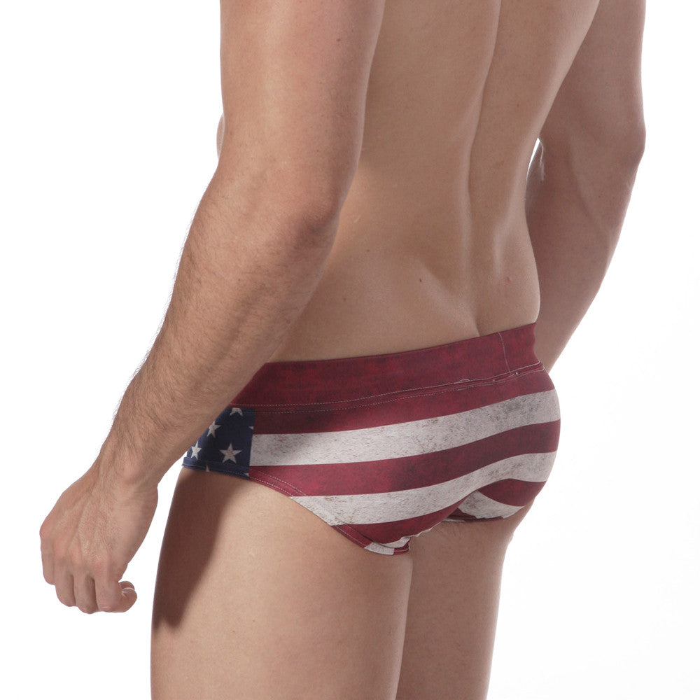 MetroMaleWear Patriot Swim Brief 4916-90
