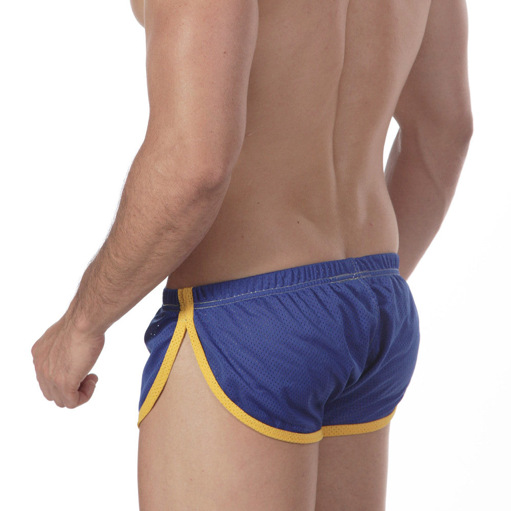 MetroMaleWear Soccer Split Short Royal 4705-18