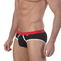 MetroMaleWear Bare Lowrise Brief Black 3403-20