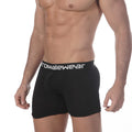 MetroMaleWear Pima Cotton Boxer Brief Black 3027-20