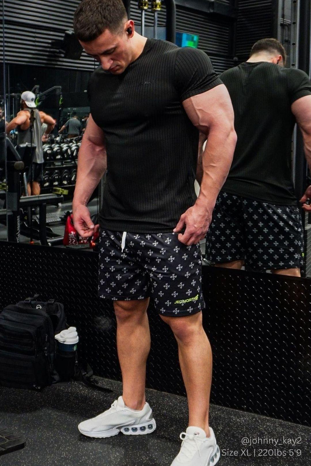 Jed North Ribbed Muscle-Fit T-Shirt - Jet Black