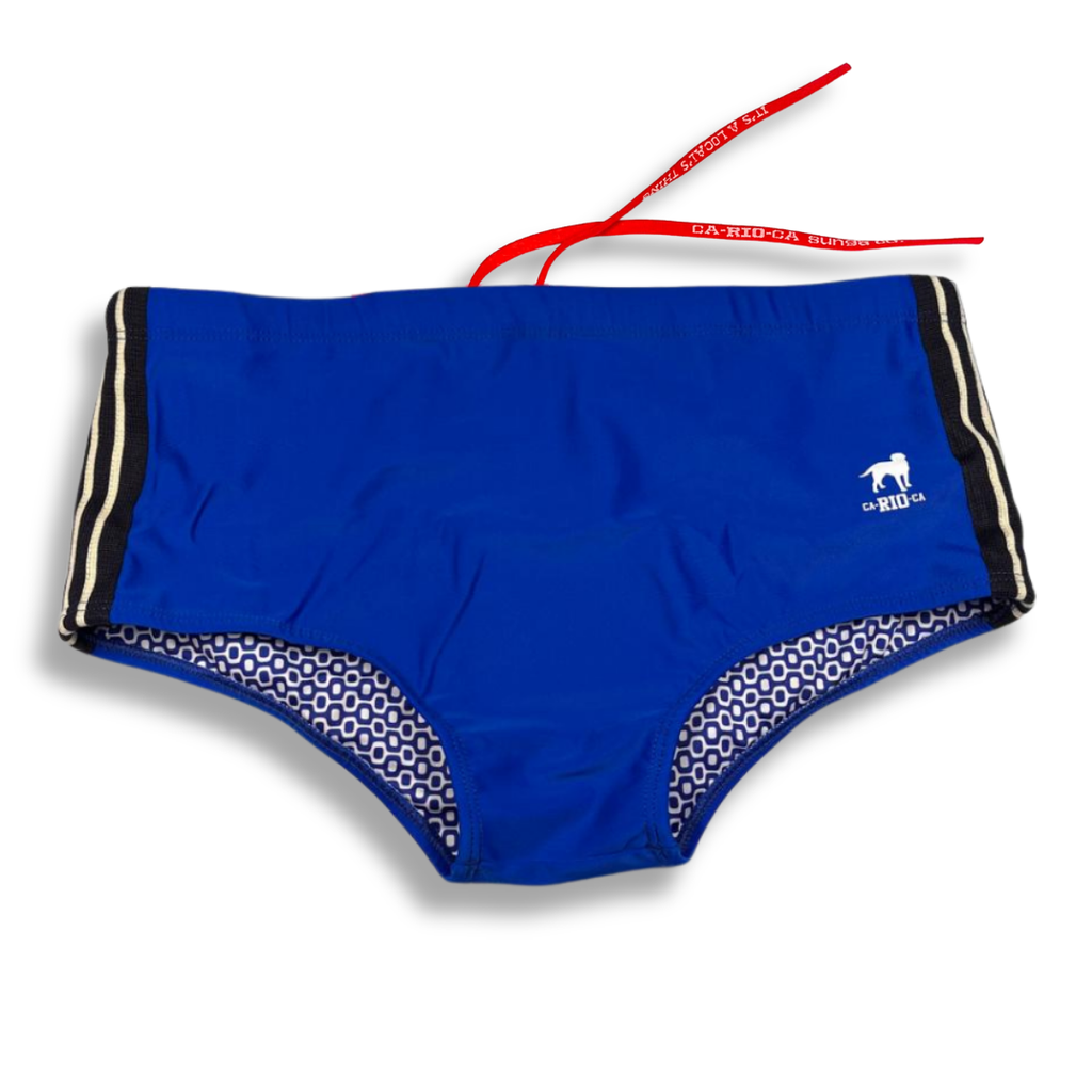 CA-RIO-CA Azul Sunga - Designer Swim Shorts