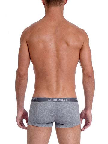 2(x)ist Essential No Show Trunk Underwear Heather Grey Size M - DealByEthan.gay loves 2(x)ist
