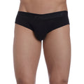 Black 2xist essential no show brief underwear with snug fit elastic waistband featuring 21st brand logo size XL