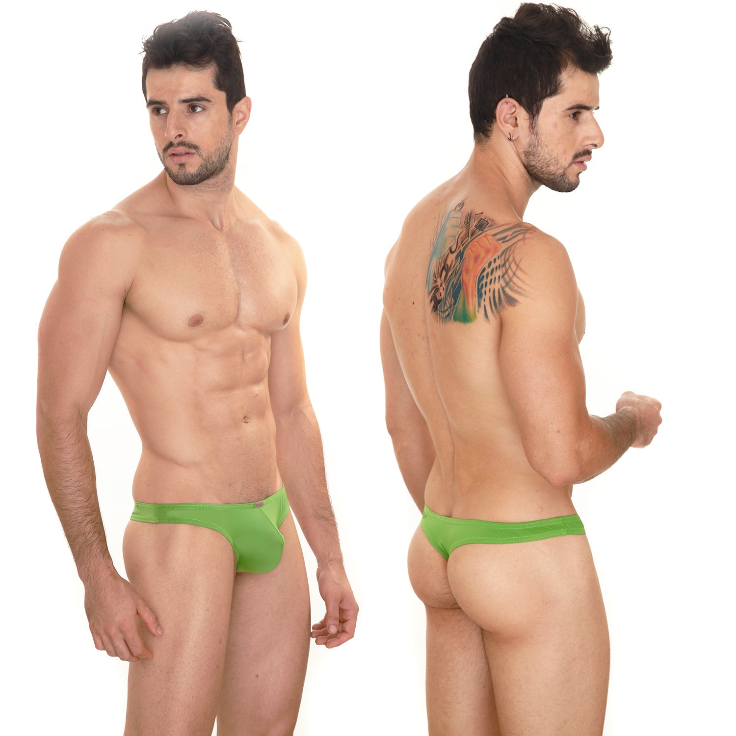 MetroMaleWear Perfect Scene Askin Thong Green 2002-17