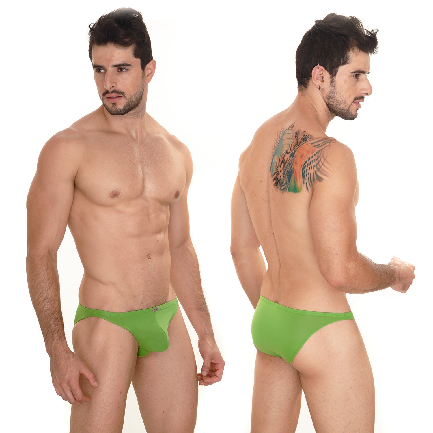 MetroMaleWear Sunbathing Bikini Green 2004-17