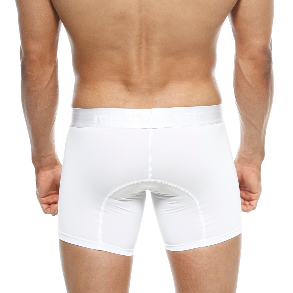 MetroMaleWear Polyester Mid Boxer Crystal 10" 2023-01