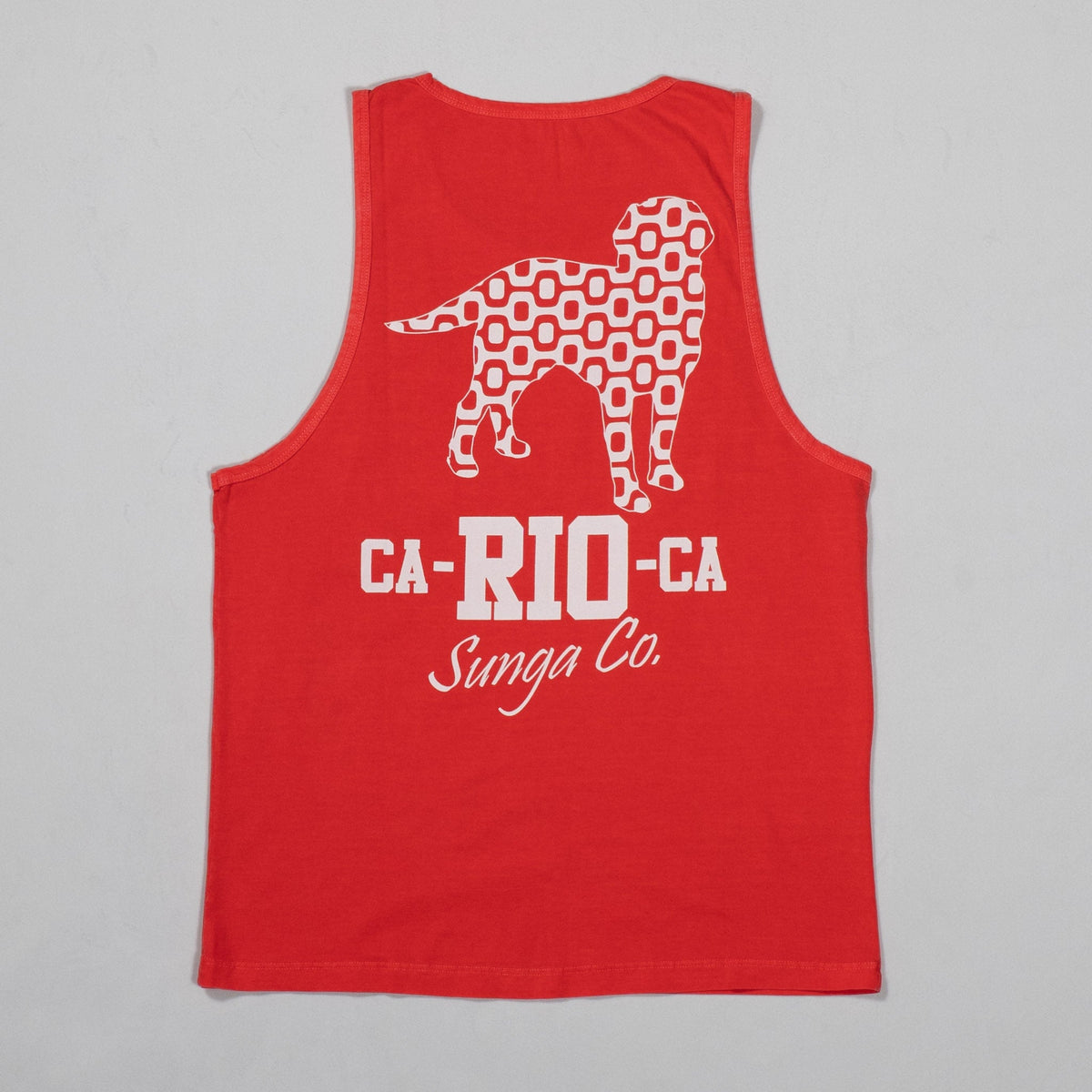 CA-RIO-CA LOGOTIPO RED Tank  - Men's tank top