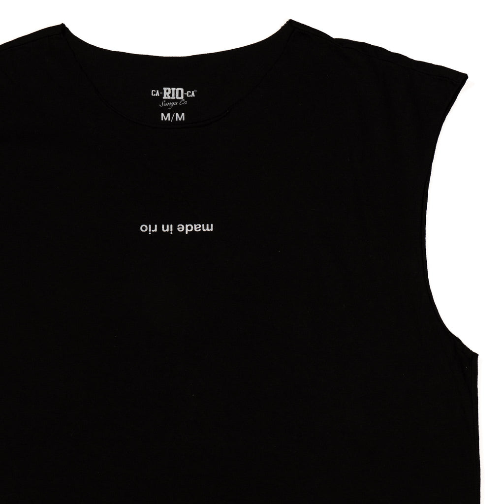 CA-RIO-CA made in rio (flip) - Camiseta de algodón sin mangas para hombre